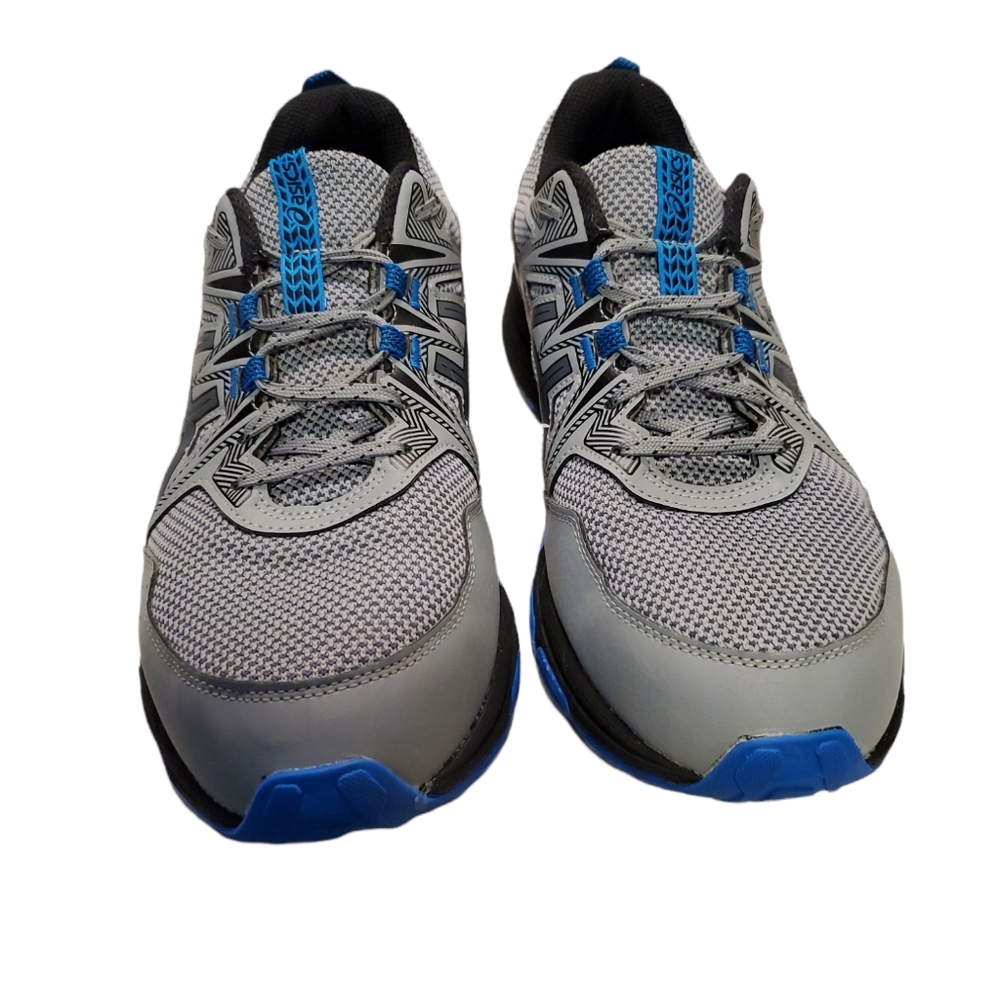 ASICS GEL-VENTURE 8 Men's Trail Running Shoes Size 10 Blue Gray - Picture 2 of 7